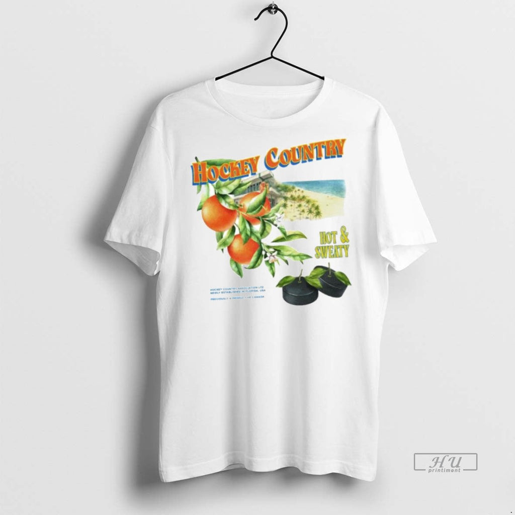 Officials Hockey Country Hot And Sweaty Ornaments - Adult & Kids T-Shirts, Sweatshirts & Hoodies apparel design preview 1