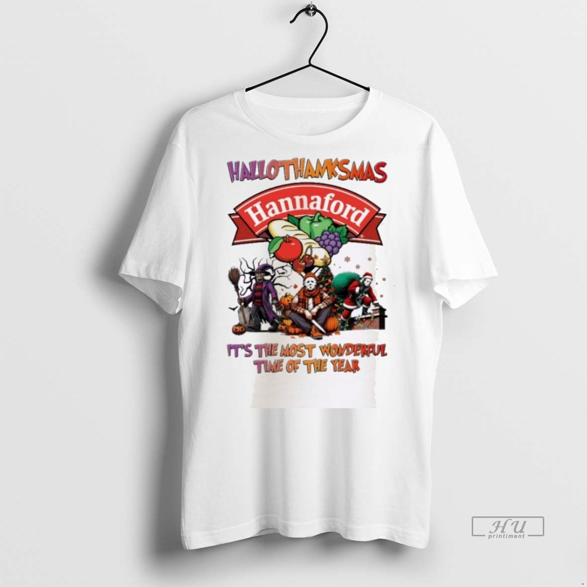 Officials Horror Character X Hannaford Supermarkets - Adult & Kids T-Shirts, Sweatshirts & Hoodies apparel design preview 1
