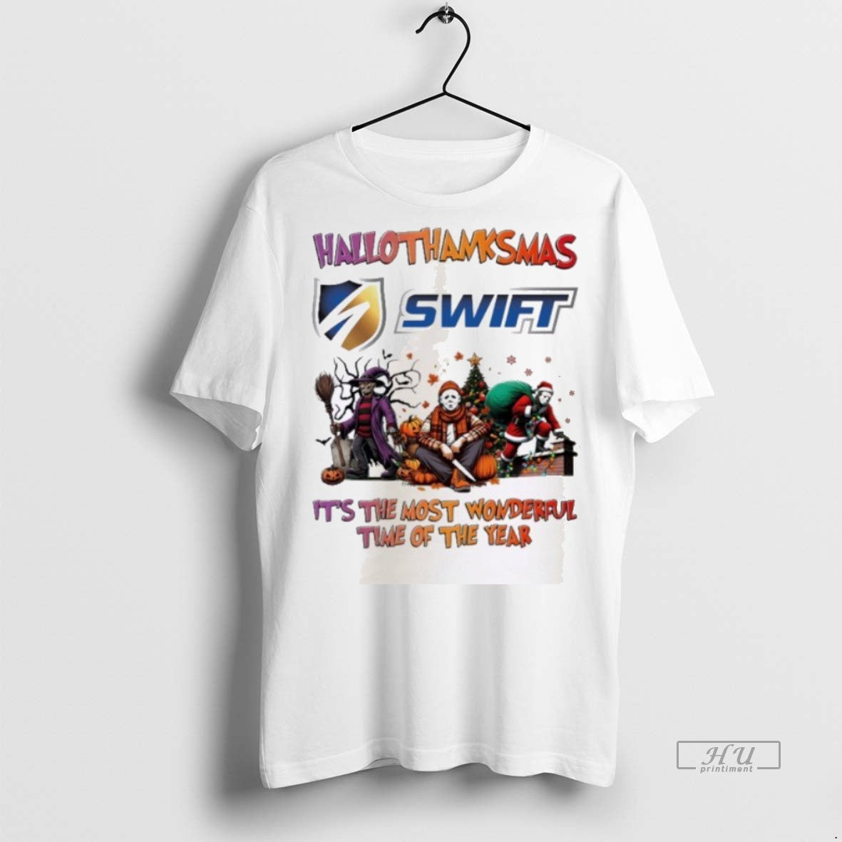Officials Horror Character X Swift Transportation - Adult & Kids T-Shirts, Sweatshirts & Hoodies apparel design preview 1