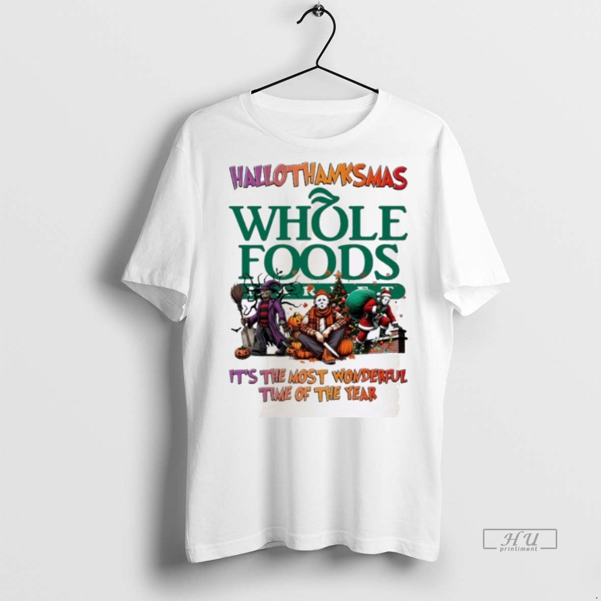 Officials Horror Character X Whole Foods - Adult & Kids T-Shirts, Sweatshirts & Hoodies apparel design preview 1