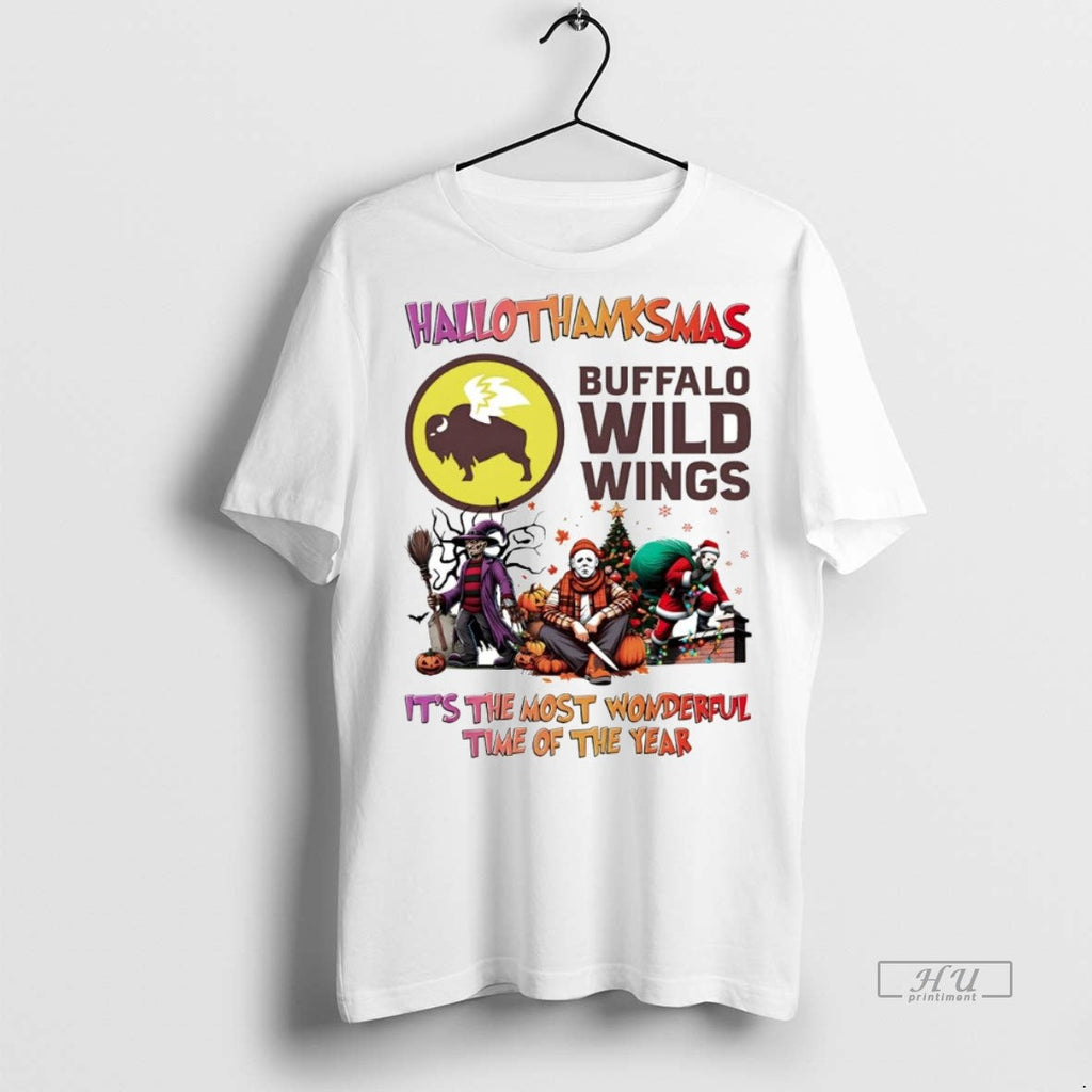 Officials Horror Movies Buffalo Wild Wings - Adult & Kids T-Shirts, Sweatshirts & Hoodies apparel design preview 1