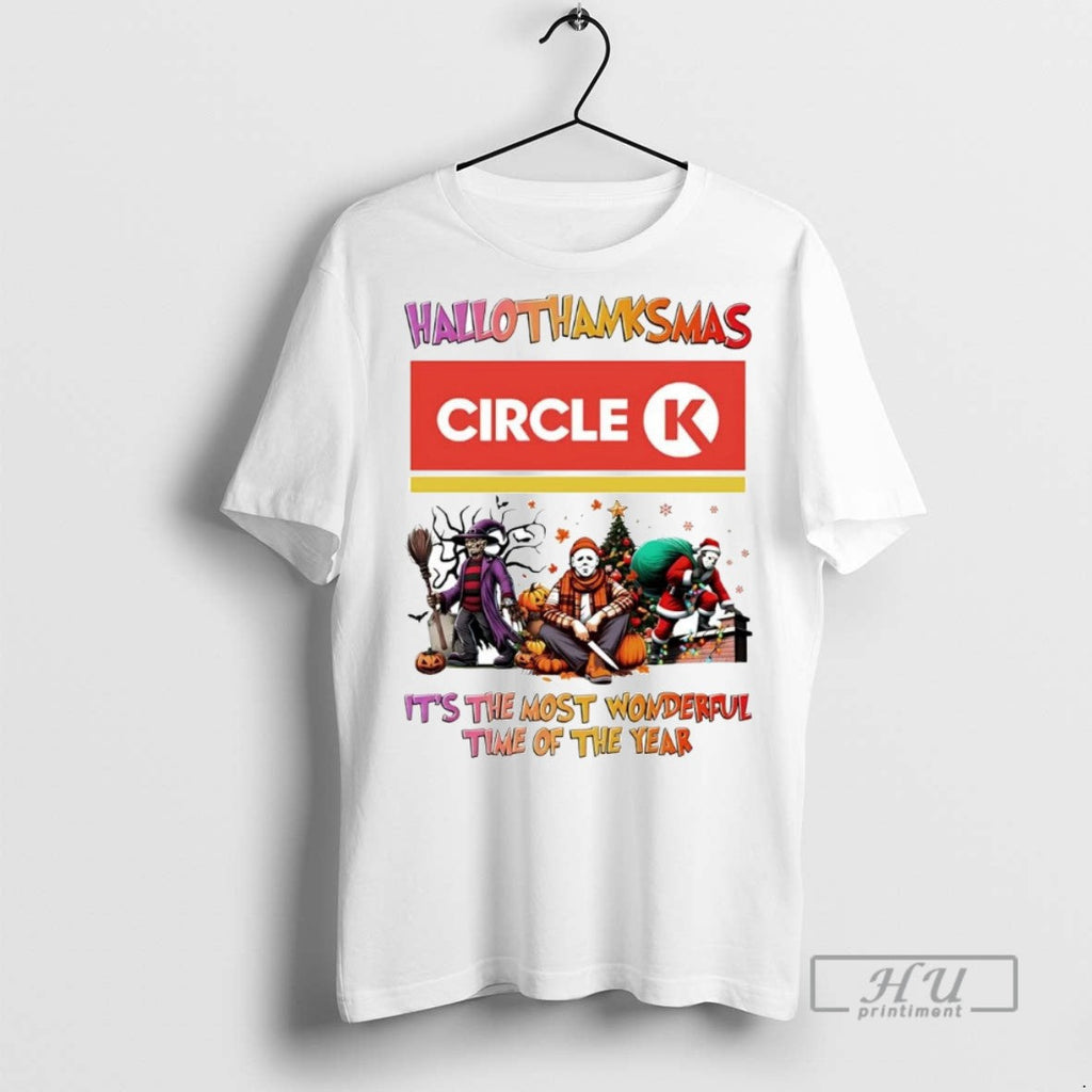 Officials Horror Movies Circle K Hallothanksmas Its - Adult & Kids T-Shirts, Sweatshirts & Hoodies apparel design preview 1