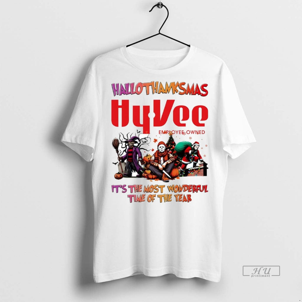 Officials Horror Movies Hyvee Hallothanksmas Its The - Adult & Kids T-Shirts, Sweatshirts & Hoodies apparel design preview 1