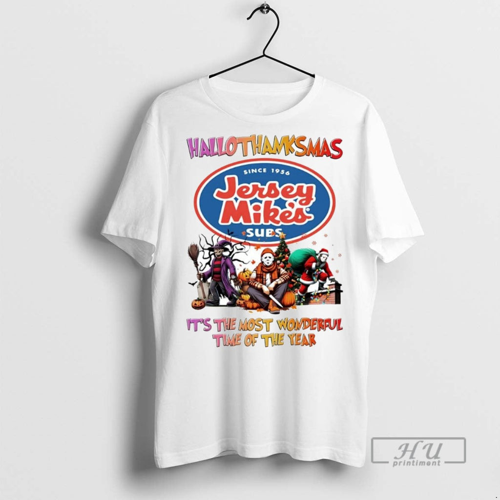 Officials Horror Movies Jersey Mikes Subs - Adult & Kids T-Shirts, Sweatshirts & Hoodies apparel design preview 1
