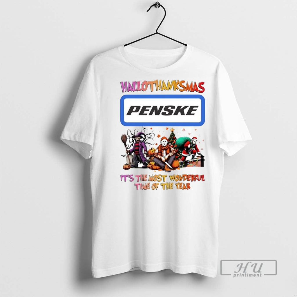 Officials Horror Movies Penske Hallothanksmas Its The - Adult & Kids T-Shirts, Sweatshirts & Hoodies apparel design preview 1
