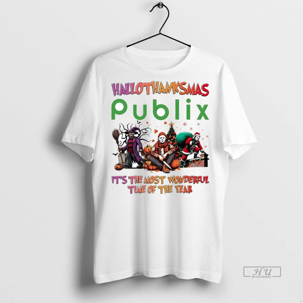 Officials Horror Movies Publix Hallothanksmas Its The - Adult & Kids T-Shirts, Sweatshirts & Hoodies apparel design preview 1