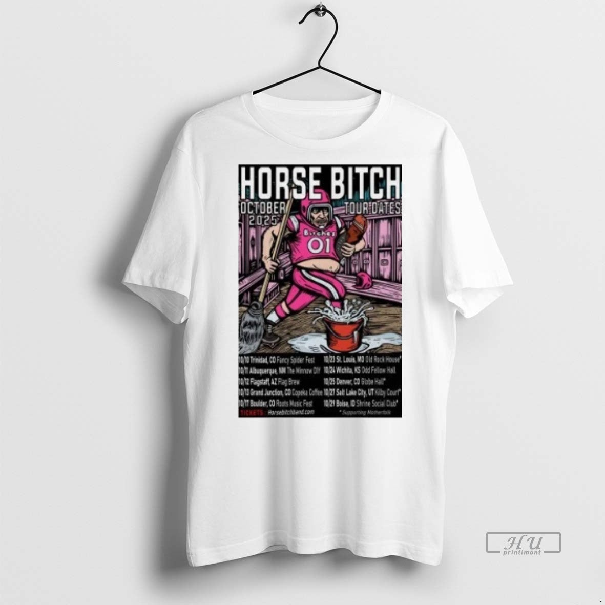 Officials Horse Bitch Tour Oct 2025 Sweater - Adult & Kids T-Shirts, Sweatshirts & Hoodies apparel design preview 1