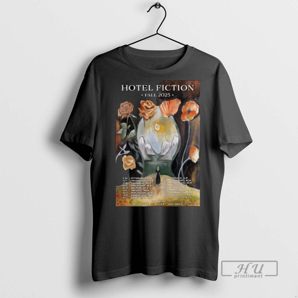Officials Hotel Fiction 2025 Fall Tour Long Sleve - Adult & Kids T-Shirts, Sweatshirts & Hoodies apparel design preview 1