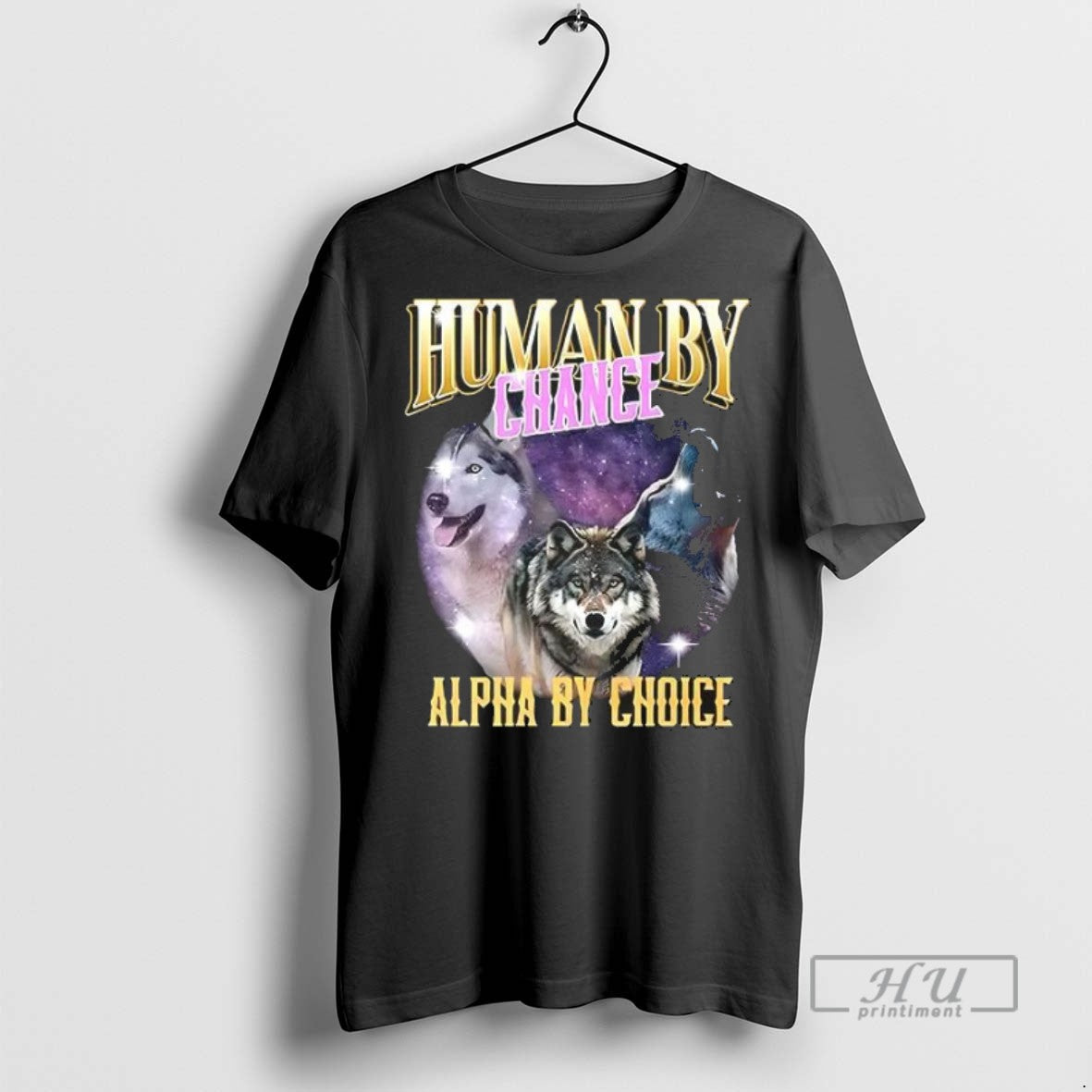 Officials Human By Chance Alpha Choice - Adult & Kids T-Shirts, Sweatshirts & Hoodies apparel design preview 1