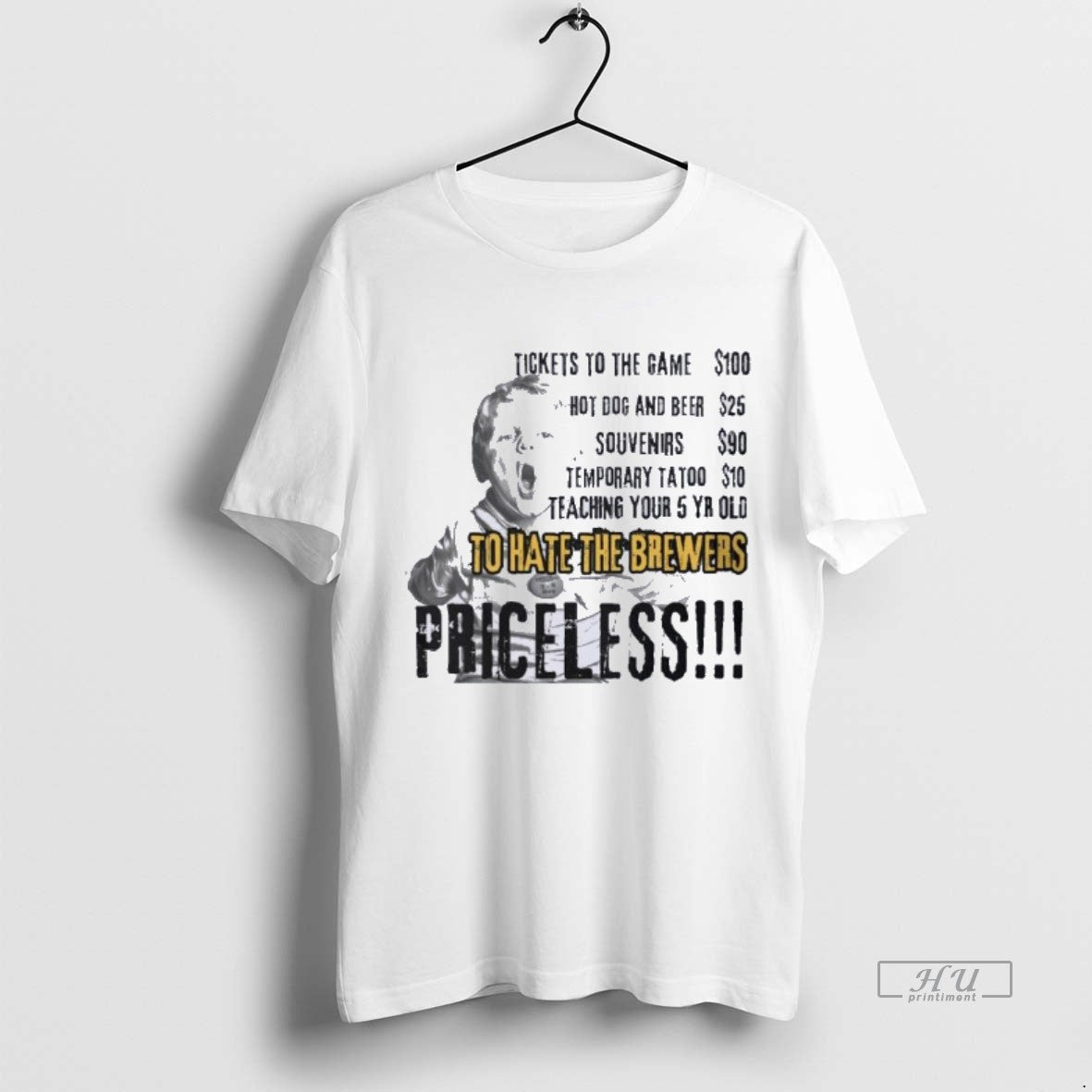 Officials Humorous To Hate The Brewers Princeless - Adult & Kids T-Shirts, Sweatshirts & Hoodies apparel design preview 1