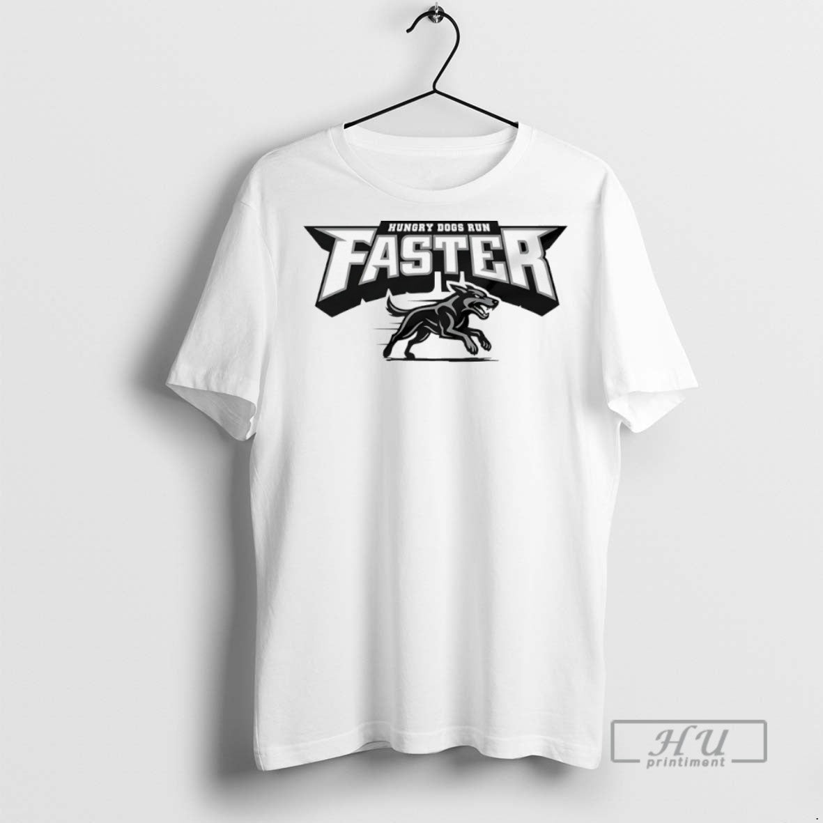 Officials Hungry Dogs Run Faster - Adult & Kids T-Shirts, Sweatshirts & Hoodies apparel design preview 1