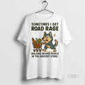 Officials Husky Sometimes I Get Road Rage Walking - Adult & Kids T-Shirts, Sweatshirts & Hoodies apparel design preview 1