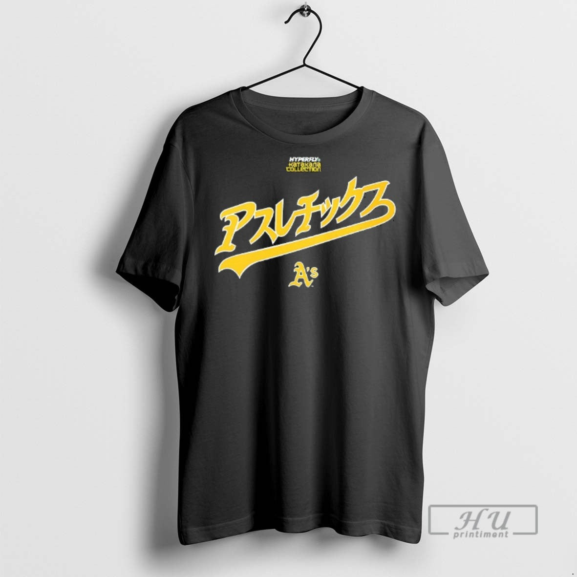 Officials Hyperfly Katakana Athletics Baseball 2025 - Adult & Kids T-Shirts, Sweatshirts & Hoodies apparel design preview 1