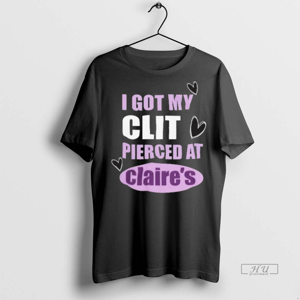 Officials I Got My Clit Pierced At Claries Sweater - Adult & Kids T-Shirts, Sweatshirts & Hoodies apparel design preview 1