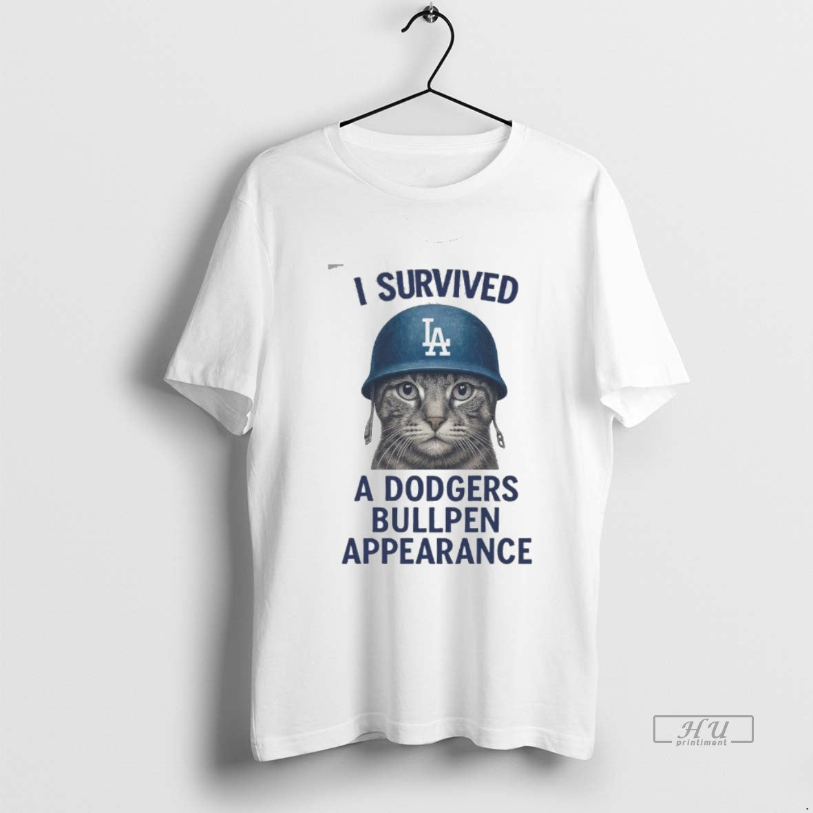 Officials I Survived Los Angeles Dodgers Bullpen - Adult & Kids T-Shirts, Sweatshirts & Hoodies apparel design preview 1