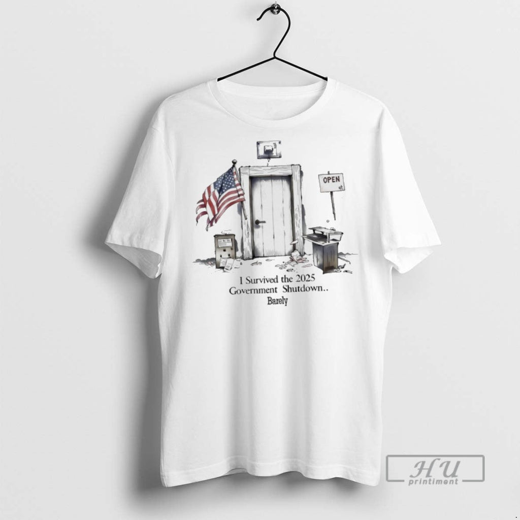Officials I Survivor The 2025 Government Shutdown - Adult & Kids T-Shirts, Sweatshirts & Hoodies apparel design preview 1