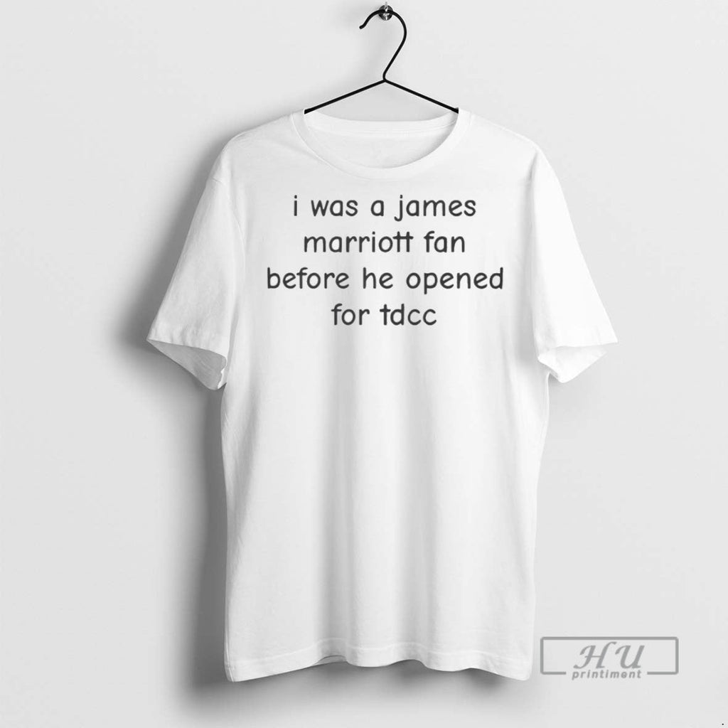 Officials I Was A James Marriott Fan Before He Opened - Adult & Kids T-Shirts, Sweatshirts & Hoodies apparel design preview 1