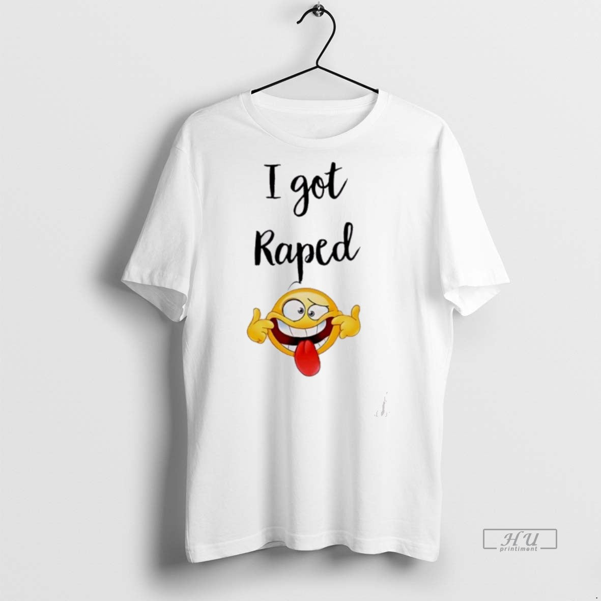 Officials I Got Raped Funny Face Sweater - Adult & Kids T-Shirts, Sweatshirts & Hoodies apparel design preview 1