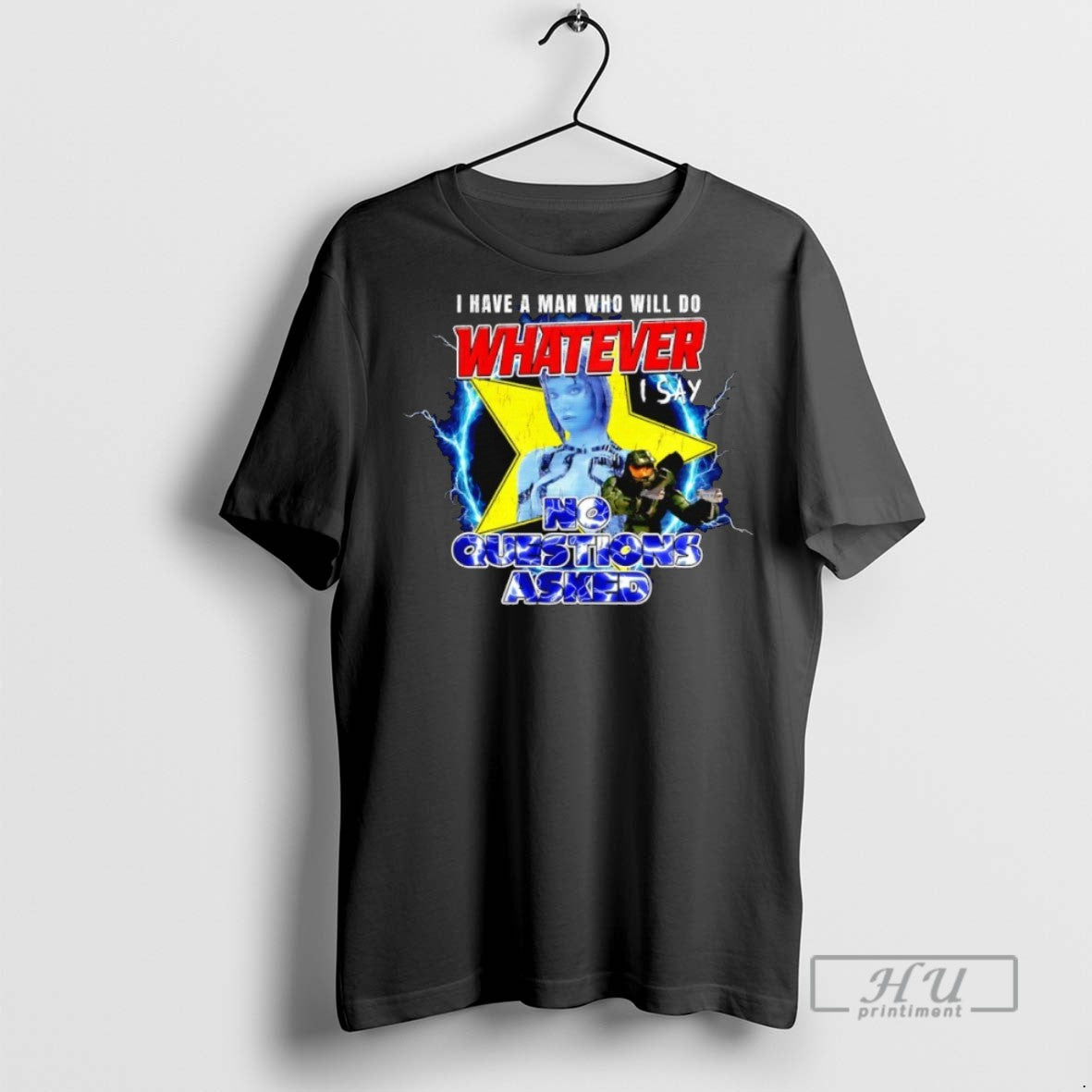 Officials I Have A Man Who Will Do Whatever Say No - Adult & Kids T-Shirts, Sweatshirts & Hoodies apparel design preview 1