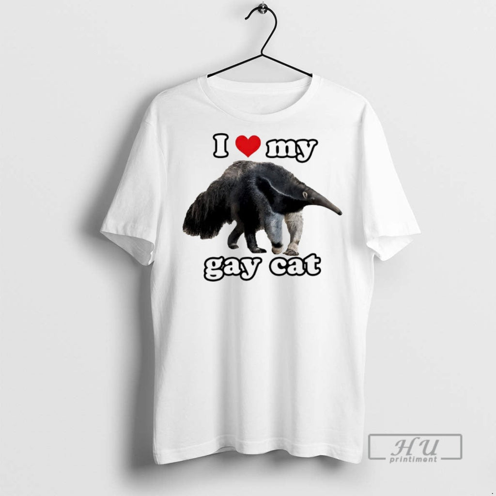 Officials I Love My Gay Cat - Adult & Kids T-Shirts, Sweatshirts & Hoodies apparel design preview 1