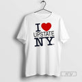 Officials I Love Upstate Ny - Adult & Kids T-Shirts, Sweatshirts & Hoodies apparel design preview 1