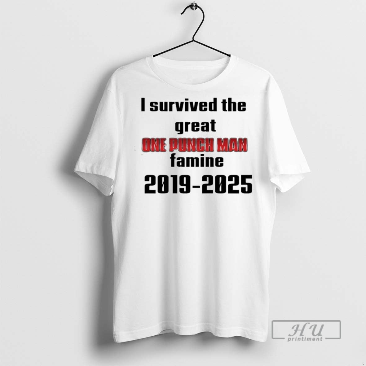 Officials I Survived The Great One Punch Man Famine - Adult & Kids T-Shirts, Sweatshirts & Hoodies apparel design preview 1