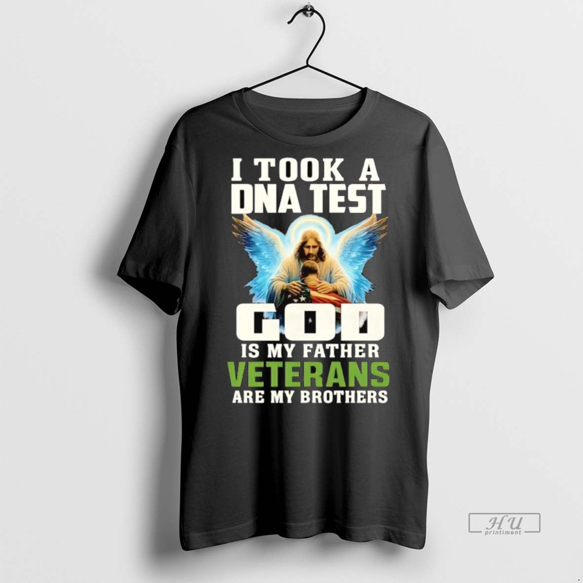 Officials I Took A Dna And God Is My Father Veterans - Adult & Kids T-Shirts, Sweatshirts & Hoodies apparel design preview 1