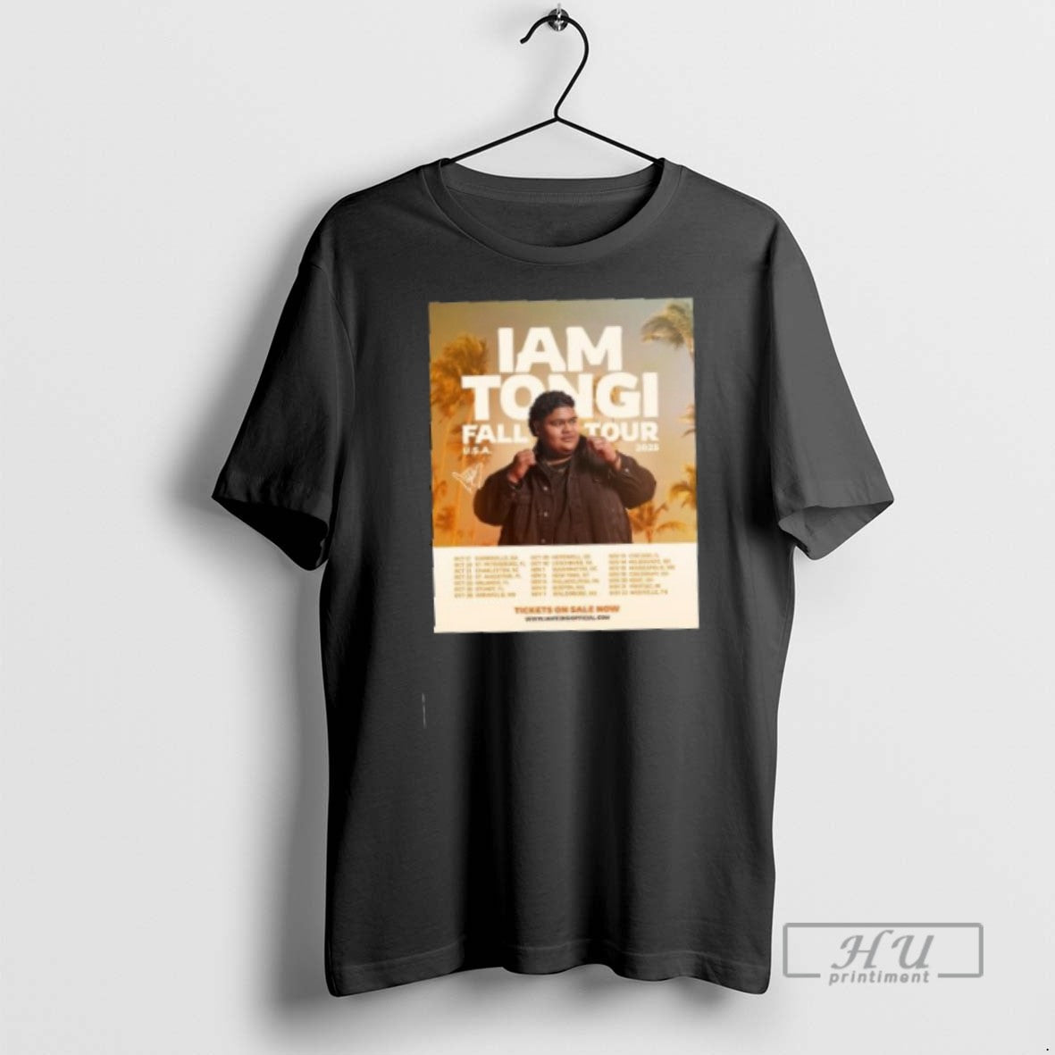 Officials Iam Tongi Fall Tour Usa 2025 - Adult & Kids T-Shirts, Sweatshirts & Hoodies apparel design preview 1