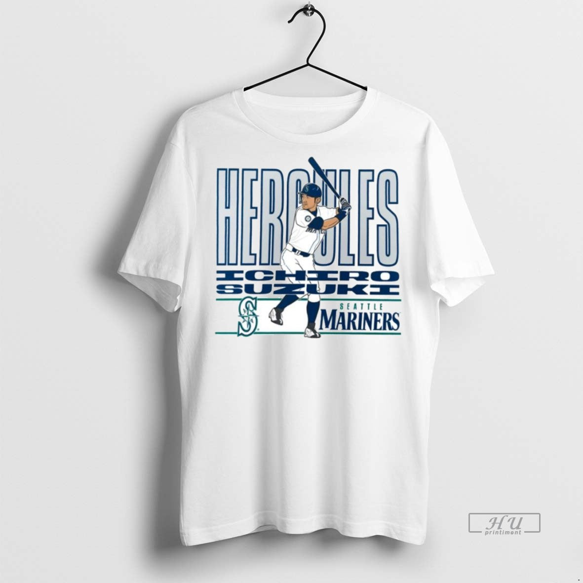 Officials Ichiro Suzuki Seattle Mariners Mlb - Adult & Kids T-Shirts, Sweatshirts & Hoodies apparel design preview 1
