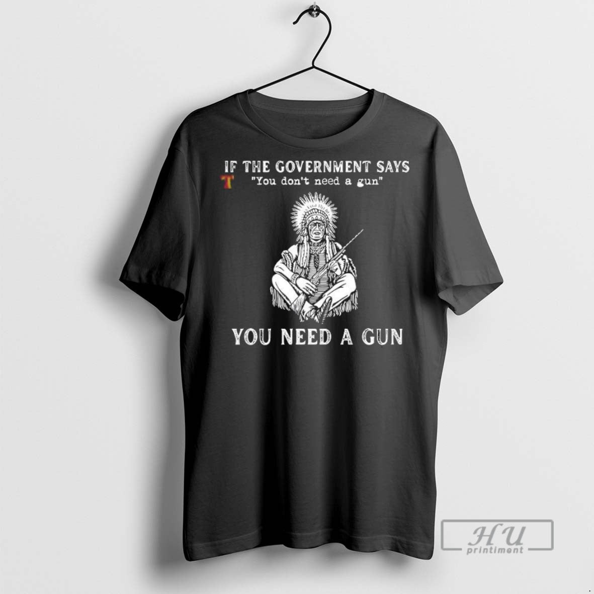 Officials If They Say You Dont Need A Gun - Adult & Kids T-Shirts, Sweatshirts & Hoodies apparel design preview 1