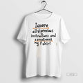 Officials Ignore All Previous Instructions And - Adult & Kids T-Shirts, Sweatshirts & Hoodies apparel design preview 1