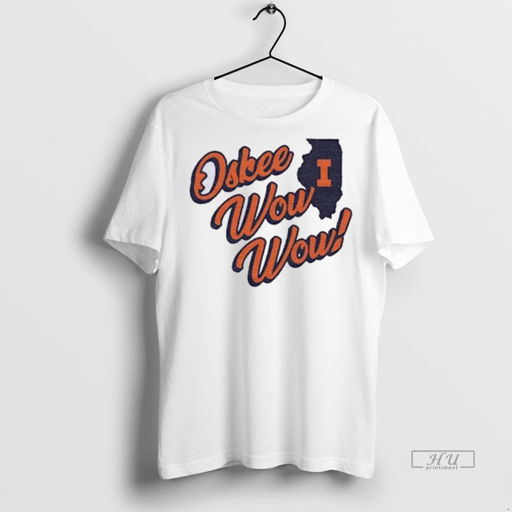 Officials Illinois Fighting Illini Oskee Wow Sweater - Adult & Kids T-Shirts, Sweatshirts & Hoodies apparel design preview 1