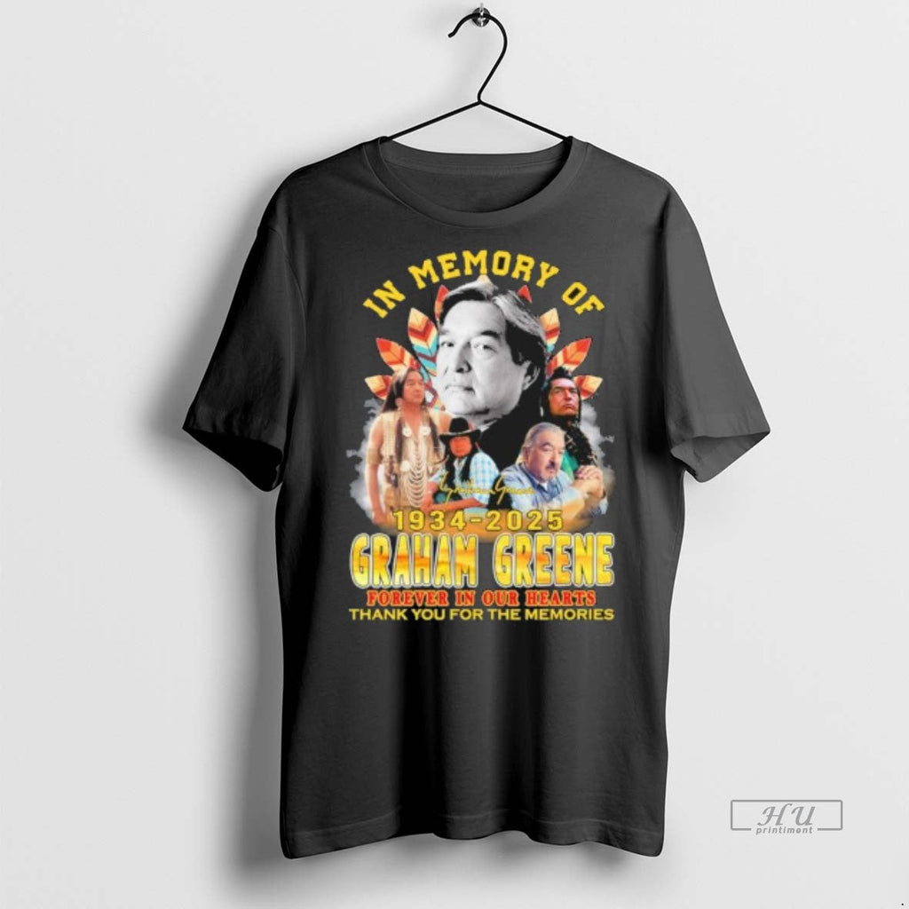 Officials In Memory Of Graham Greene 1934 2025 - Adult & Kids T-Shirts, Sweatshirts & Hoodies apparel design preview 1