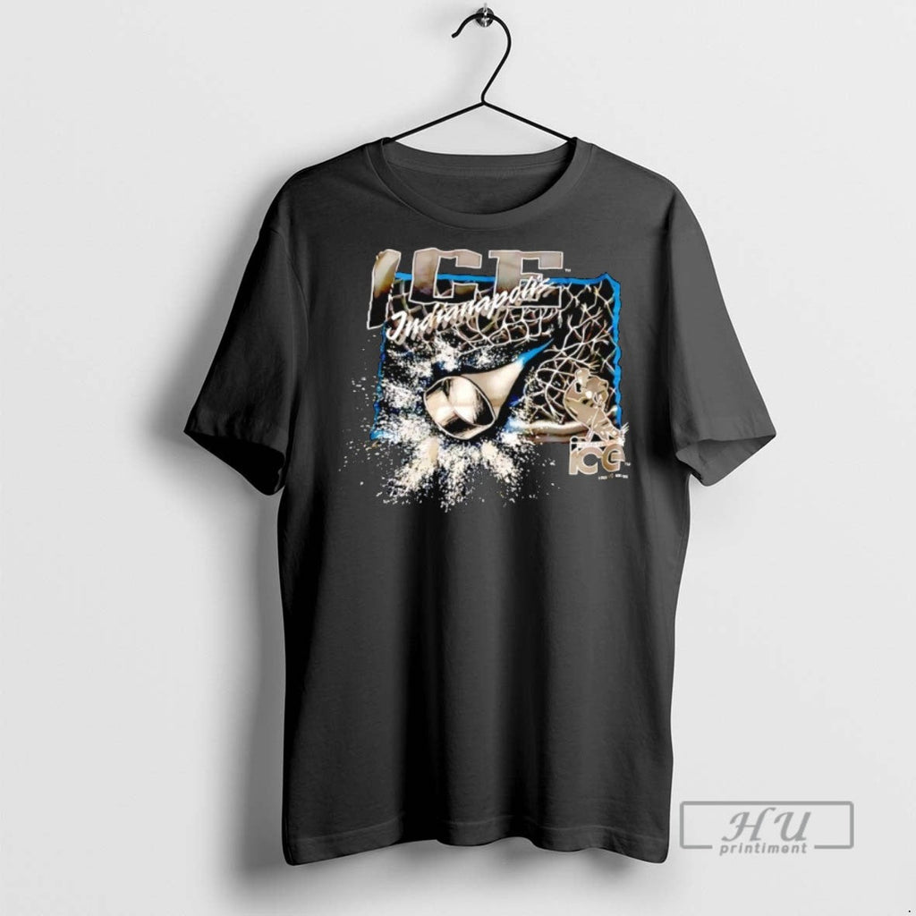 Officials Indianapolis Ice Hockey Vintage - Adult & Kids T-Shirts, Sweatshirts & Hoodies apparel design preview 1