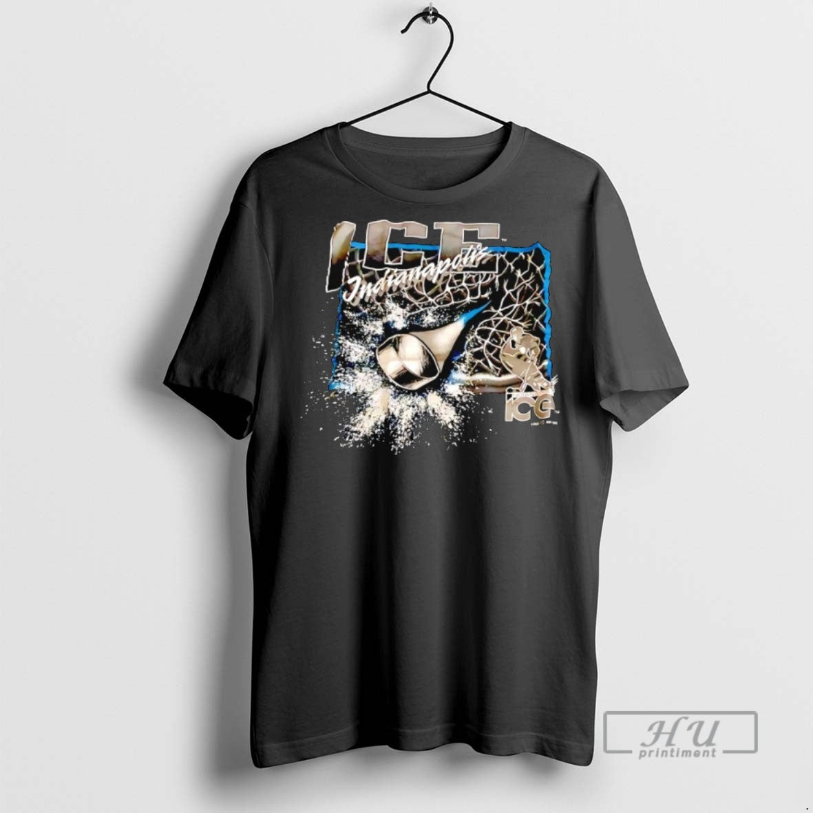 Officials Indianapolis Ice Hockey Vintage - Adult & Kids T-Shirts, Sweatshirts & Hoodies apparel design preview 1