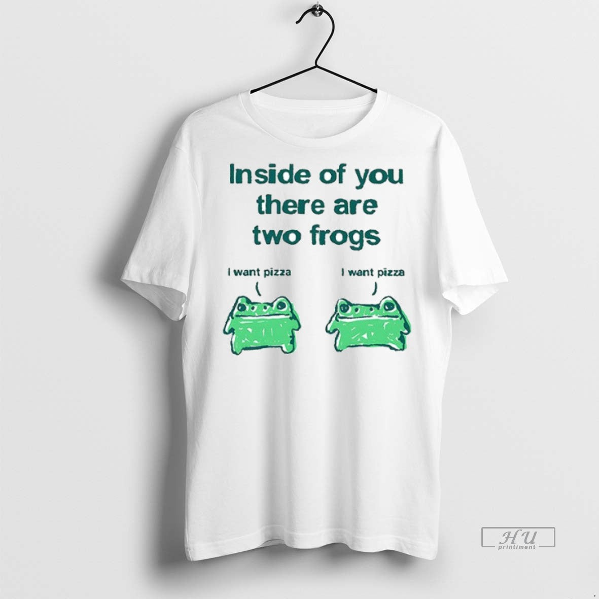 Officials Inside Of You There Are Two Frogs Ceramic - Adult & Kids T-Shirts, Sweatshirts & Hoodies apparel design preview 1