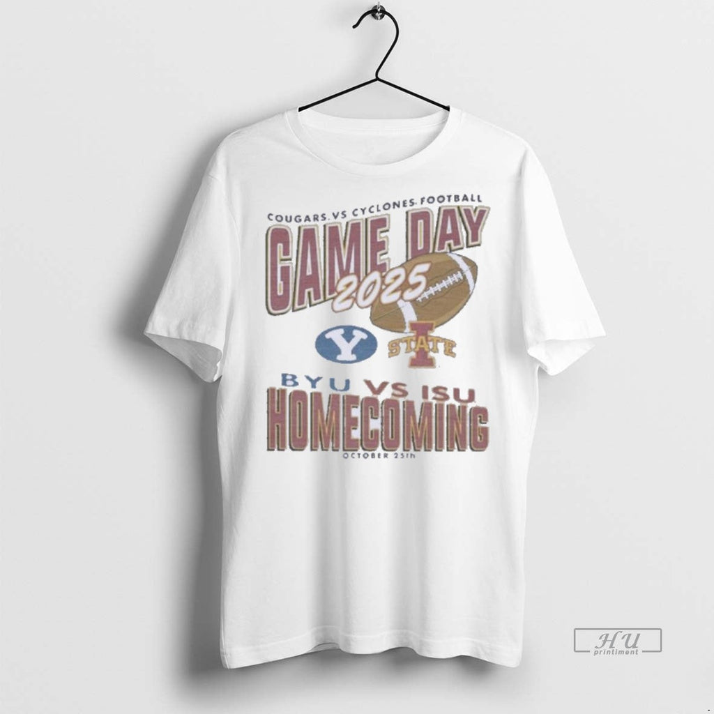 Officials Iowa State Cyclones Vs Byu Cougars 2025 - Adult & Kids T-Shirts, Sweatshirts & Hoodies apparel design preview 1