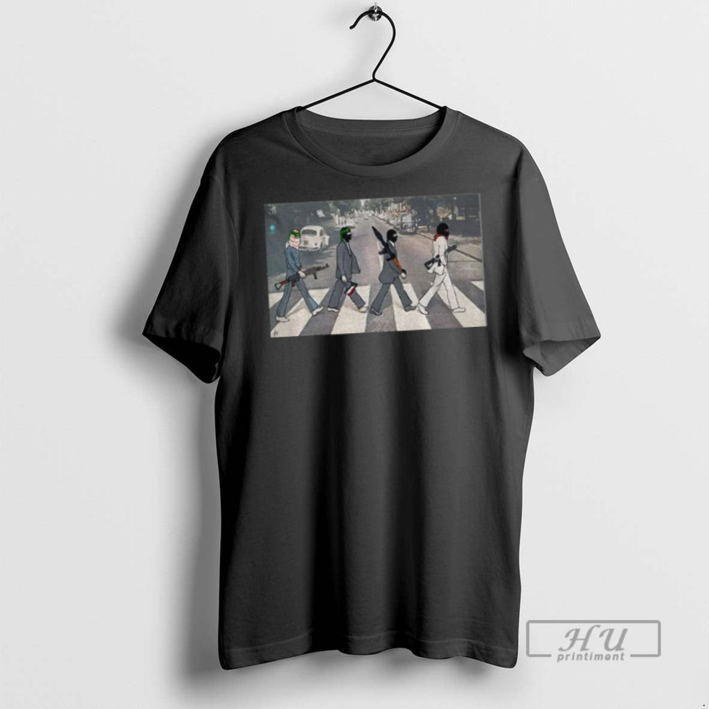Officials Israel Abbey Road Flag Vintage 2025 - Adult & Kids T-Shirts, Sweatshirts & Hoodies apparel design preview 1