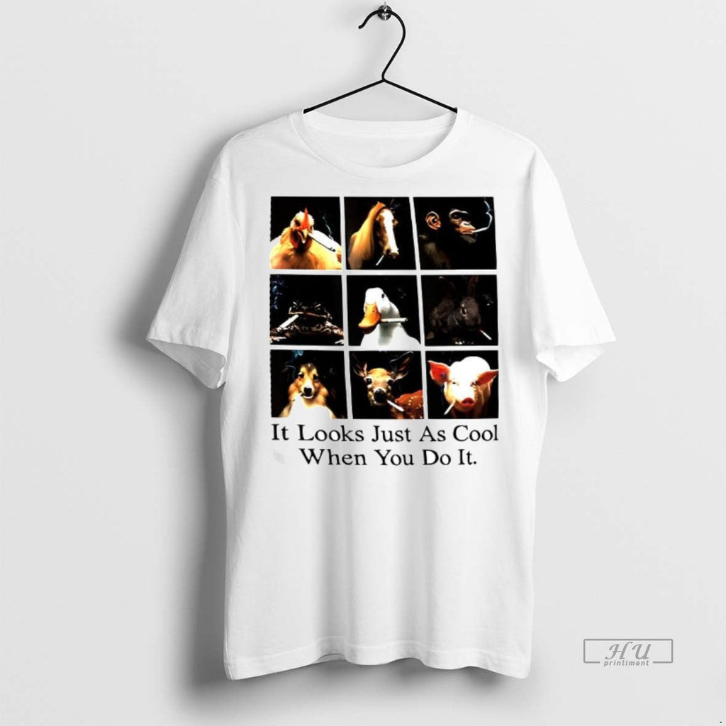 Officials It Looks Just As Cool When You Do Animals - Adult & Kids T-Shirts, Sweatshirts & Hoodies apparel design preview 1