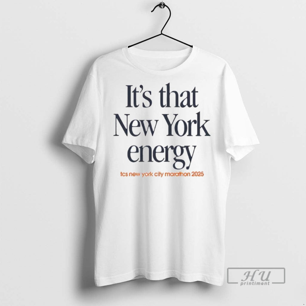 Officials Its That New York Energy Marathon - Adult & Kids T-Shirts, Sweatshirts & Hoodies apparel design preview 1