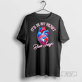 Officials Its In My Heart Toronto Blue Jays - Adult & Kids T-Shirts, Sweatshirts & Hoodies apparel design preview 1