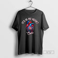 Officials Its In My Heart Chicago Cubs Baseball - Adult & Kids T-Shirts, Sweatshirts & Hoodies apparel design preview 1