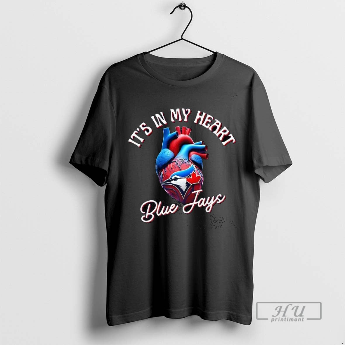 Officials Its In My Heart Toronto Blue Jays Baseball - Adult & Kids T-Shirts, Sweatshirts & Hoodies apparel design preview 1