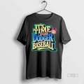 Officials Its Time For Los Angeles Dodgers Baseball - Adult & Kids T-Shirts, Sweatshirts & Hoodies apparel design preview 1