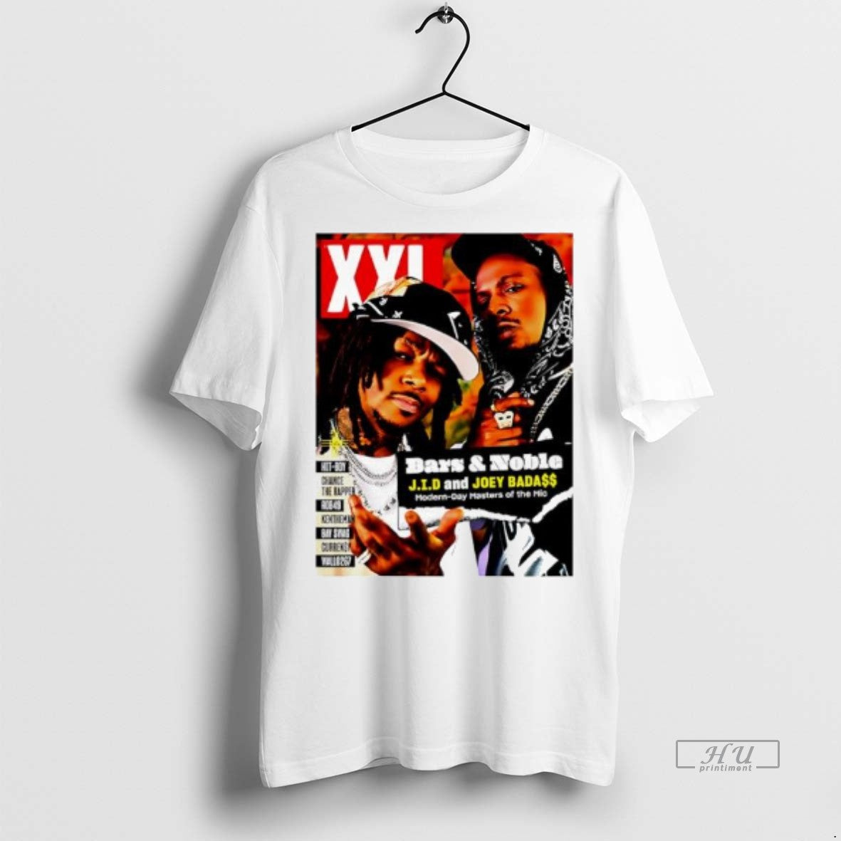 Officials Jid And Joey Badass Xxl Magazine Fall 2025 - Adult & Kids T-Shirts, Sweatshirts & Hoodies apparel design preview 1