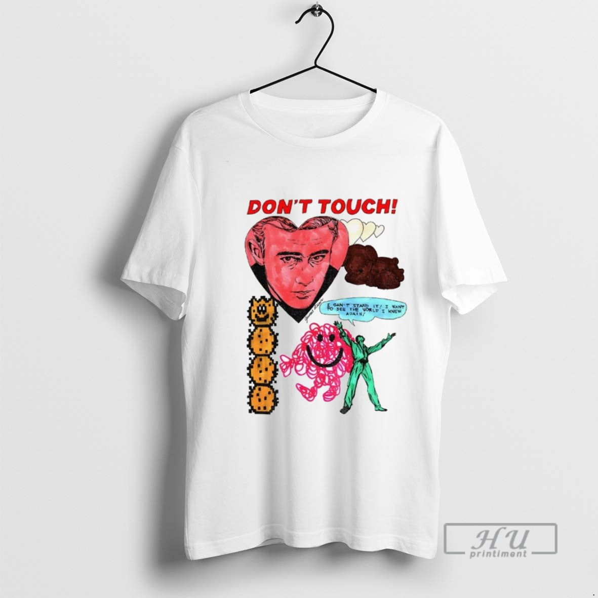 Officials James Dean Dont Touch I Cant Stand It Want - Adult & Kids T-Shirts, Sweatshirts & Hoodies apparel design preview 1