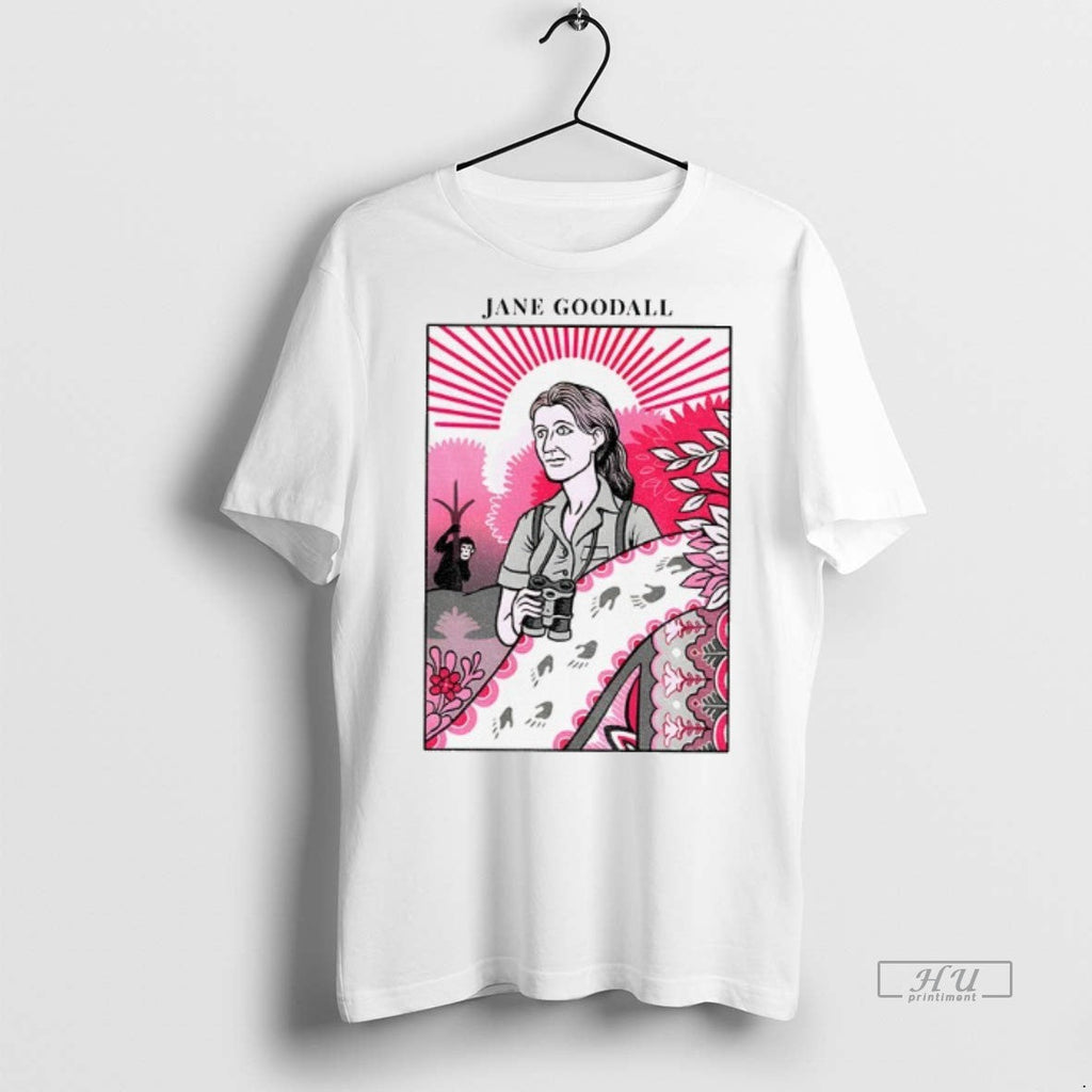 Officials Jane Goodall Tribute Wildlife Conservation - Adult & Kids T-Shirts, Sweatshirts & Hoodies apparel design preview 1