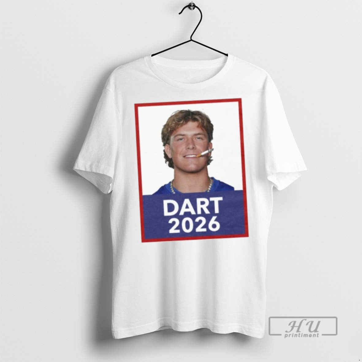 Officials Jaxson Dart 2026 New York Giants Cigarette - Adult & Kids T-Shirts, Sweatshirts & Hoodies apparel design preview 1