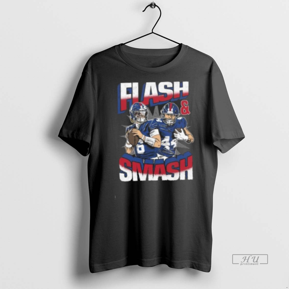 Officials Jaxson Dart And Cam Skattebo Flash Smash - Adult & Kids T-Shirts, Sweatshirts & Hoodies apparel design preview 1
