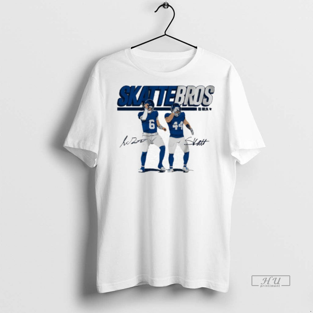 Officials Jaxson Dart Cam Skattebo Skattebros - Adult & Kids T-Shirts, Sweatshirts & Hoodies apparel design preview 1